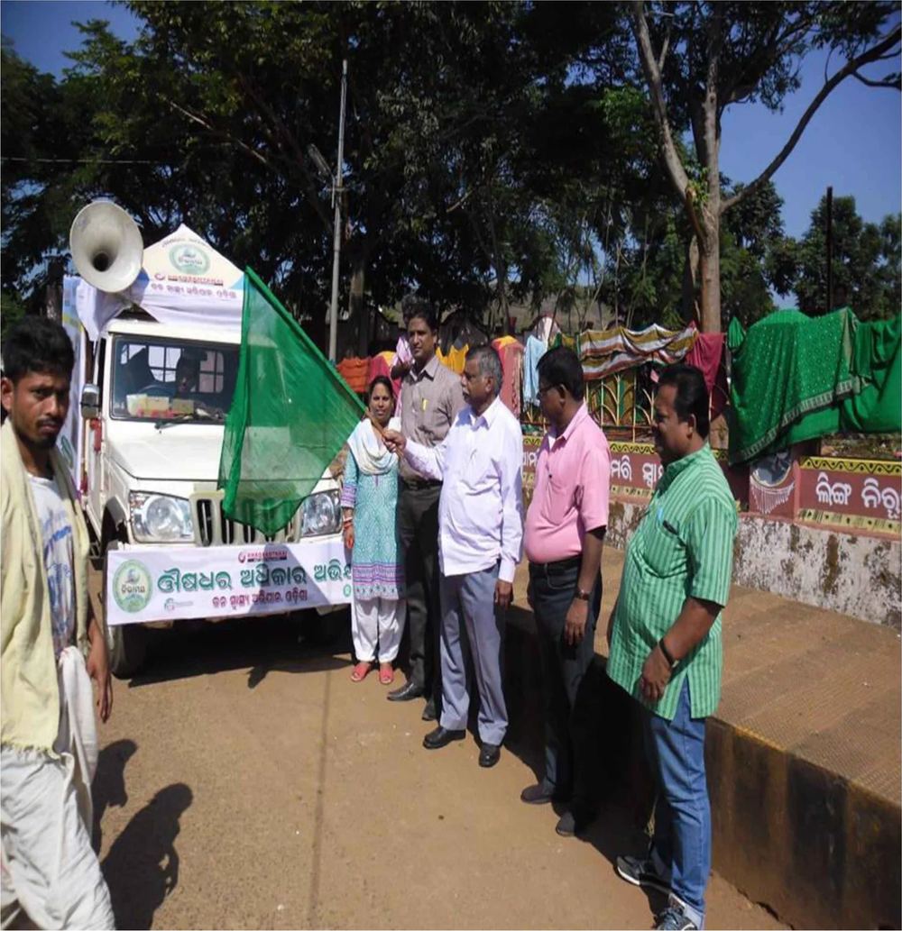 Flag-off of a public awareness campaign vehicle